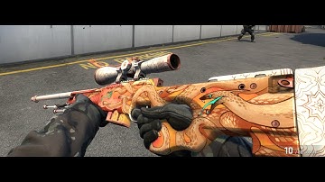 CSGO 1v4 CLUTCH!????? AWP Desert Hydra