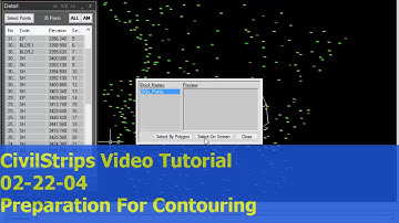 02_22_04 Preparation For Contouring