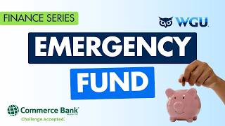 Finance Series: Emergency Fund with Commerce Bank