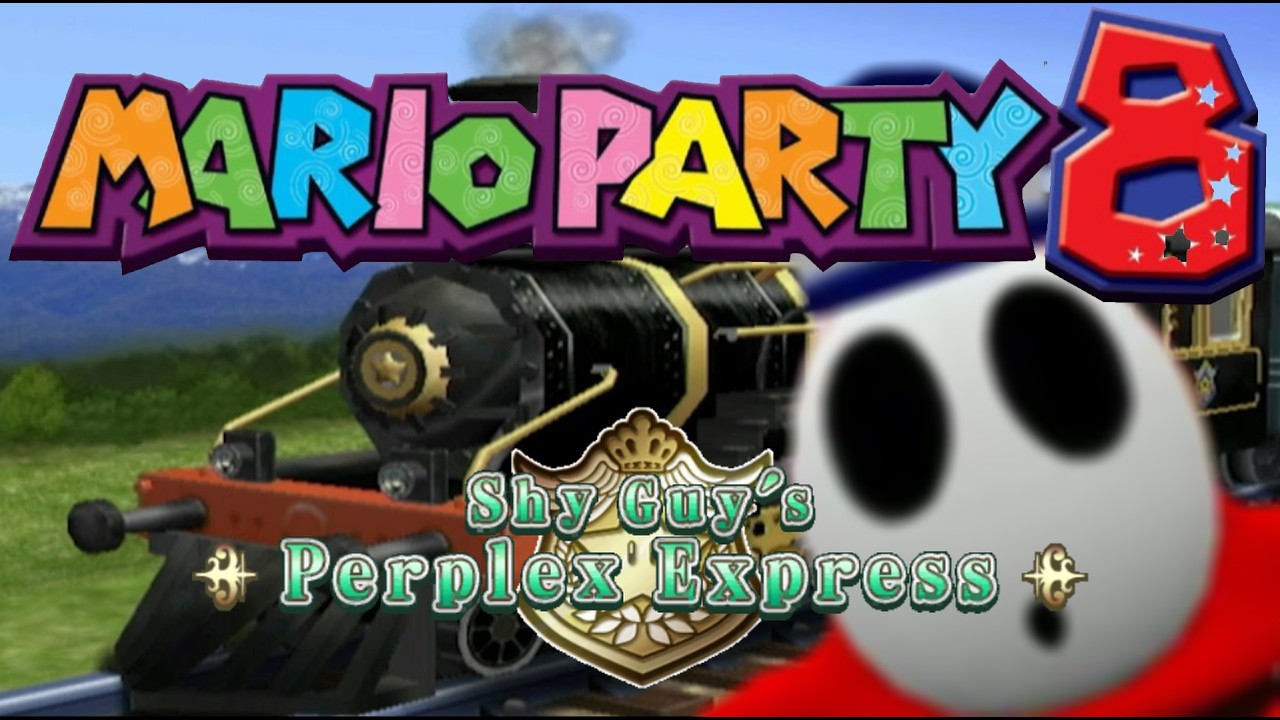 Shy Guy's Perplex Express | Mario Party 8 Gameplay       #mario #marioparty #marioparty8 #mariogame