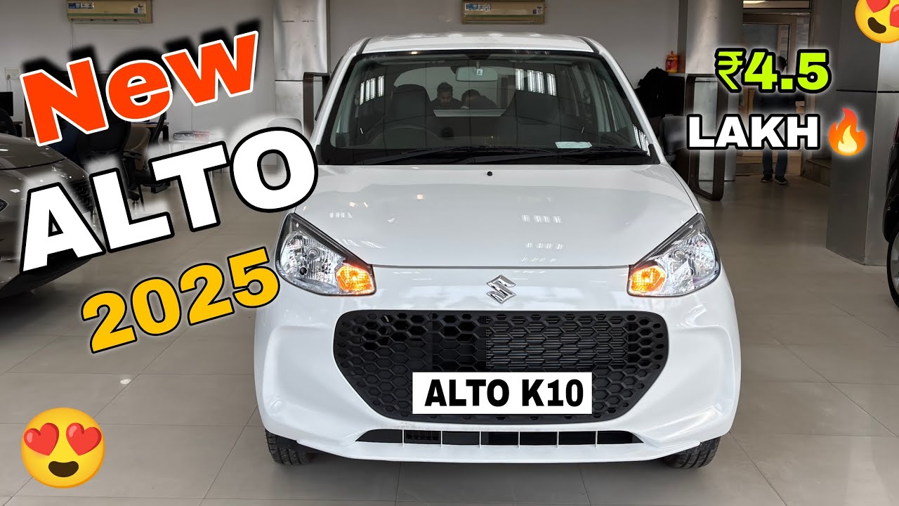 New alto k10 2025🔥| alto lxi 2025 review🔥| new alto | price, mileage ...