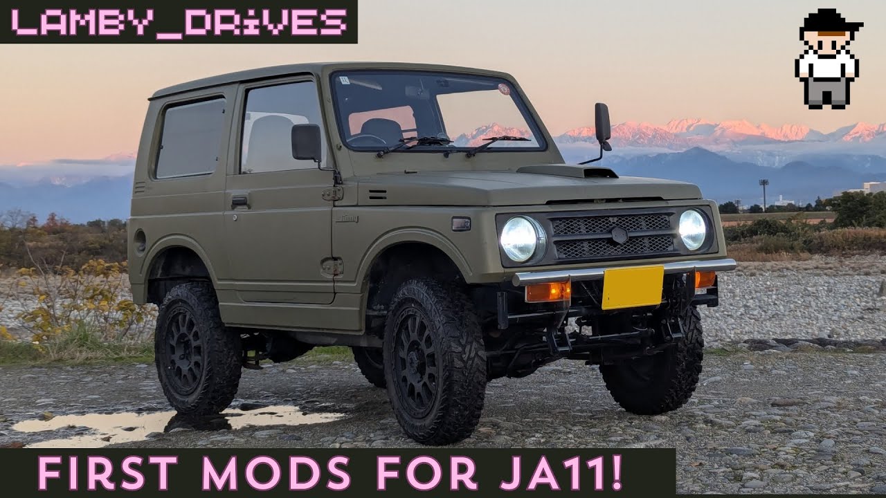 JA11 Jimny first mods! #keicar - YouTube