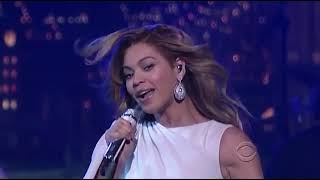 Beyonce Halo acapella (Live The Late Show With David Letterman)