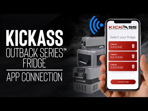 KickAss Outback Series Fridge - Wireless App Connection Tutorial