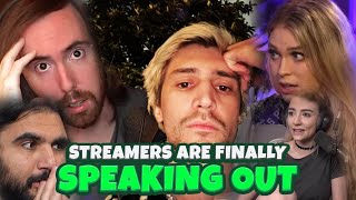 Some streamers are finally speaking up about xQc and Adeptthebest's divorce