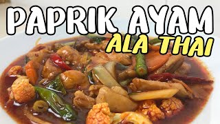 Cara mudah masak Paprik Ayam ala THAI