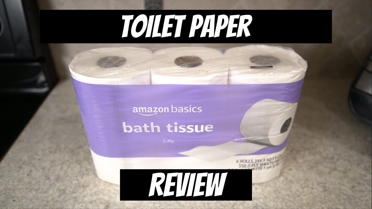 Is It The BEST Toilet Paper? (Amazon Basics Toilet Paper Review) - YouTube
