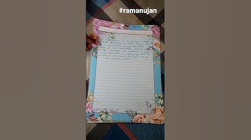 project file for holiday hw on great mathematician #ramanujan