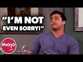 Top 10 Funniest Joey Quotes on Friends - YouTube