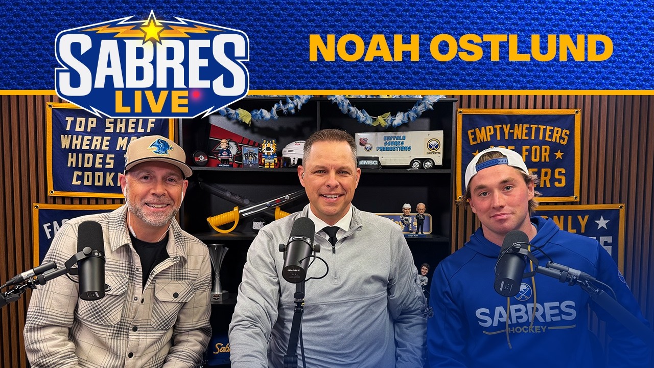 Buffalo Sabres Forward Noah Ostlund On New Contract & Making Buffalo Home | Buffalo Sabres