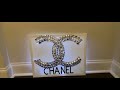 ✨DIY CHANEL INSPIRED LOGO/WALL ART✨ #sosochanel #chanel