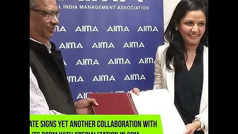 Safeducate MoU with AIMA