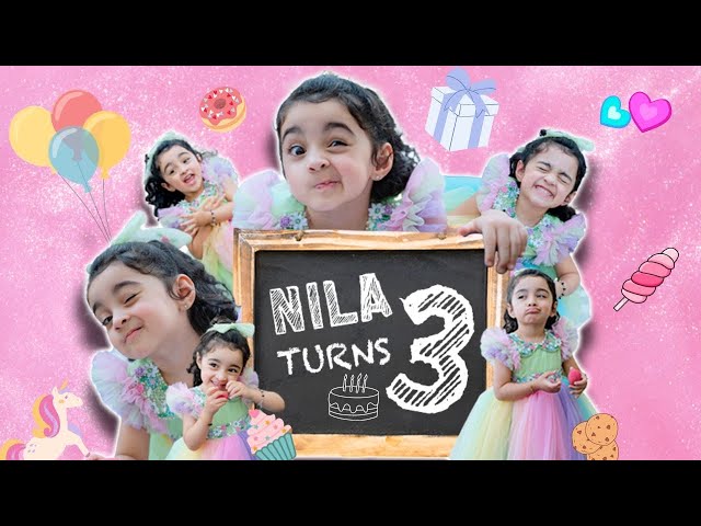 Nila Turns 3 | Pearle Maaney | Srinish Aravind | Baby Nitara class=