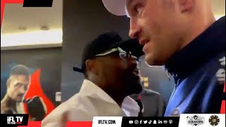 TYSON FURY EXCLUSIVE - &quot;I THOUGHT I WON&quot; - BACKSTAGE REACTION TO USYK DEFEAT/ MEETS DEREK CHISORA