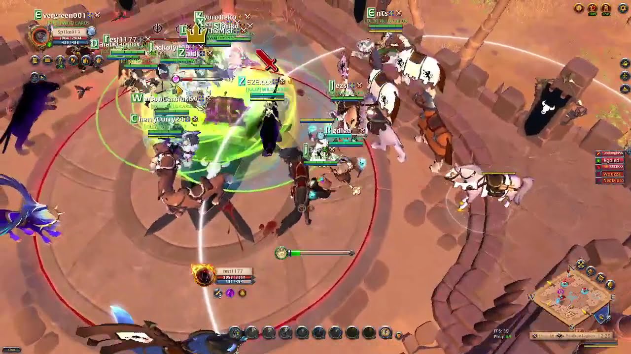 WC VS Beavers (Healer POV)