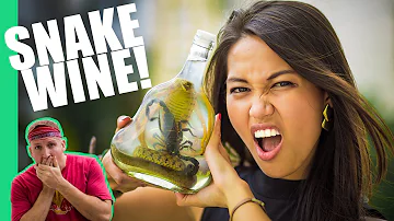 Is the snake alive in snake wine?