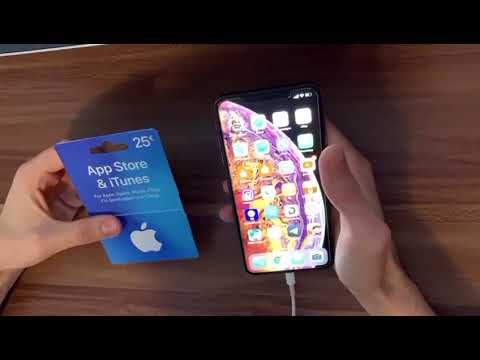 Как пополнять баланс на App Store, Подарочная карта 📂2019