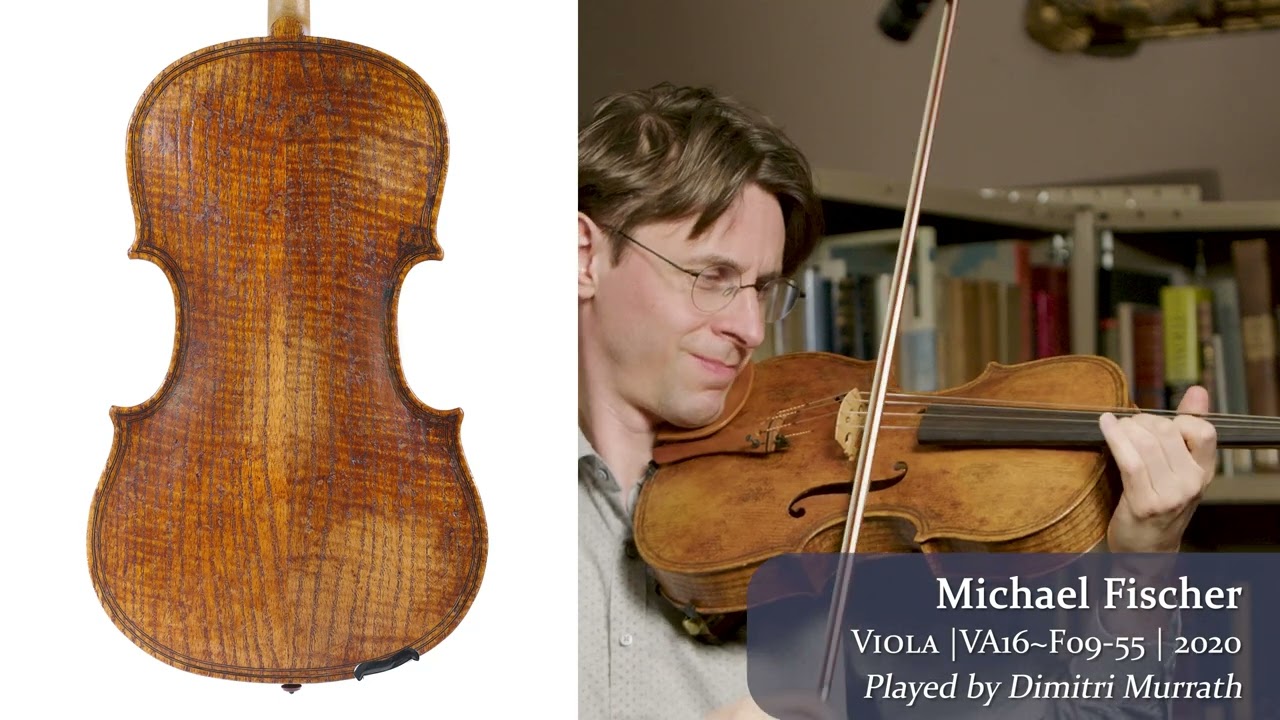 (SOLD) Michael Fischer viola 2020 / Dimitri Murrath / at the Metzler Violin Shop