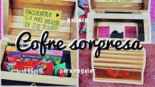 COFRE SORPRESA PARA REGALAR