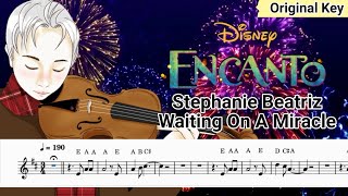 Stephanie Beatriz - Waiting On A Miracle (From Encanto) Violin Sheet