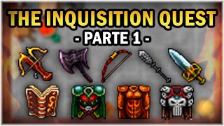 [TIBIA] - THE INQUISITION QUEST (PART 1) | MISSION 1 - 6 | DEMON HUNTER OUTFIT + ITEM