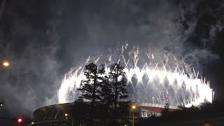 東京パラリンピック閉幕　会場から花火、日程終了
