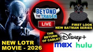 The Hunt for Gollum 2026, Disney Plus Hulu Max Bundle, Batman Caped Crusader First Look