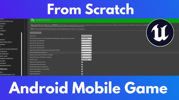 UE4 Android Mobile Game Development From  Scratch | Basic Mobile Game Setup and Export UE4 2022