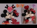 COMO FAZER O MICKEY & MINNIE MOUSE PASSO A PASSO INTEIRO E BEM FACIL!!PORCELANA FRIA | MASSA DE EVA