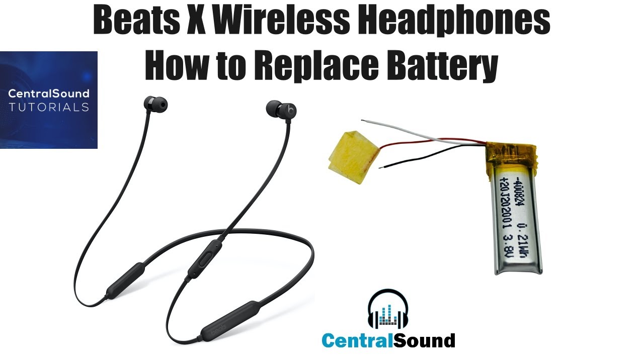 How to Replace Battery BeatsX Wireless 