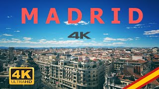 MADRID, SPAIN In 4K 🇪🇸 | AERIAL DRONE TOUR ULTRA HD {4K}