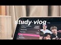 med student study vlog | first week of 6th semester 🍓📚