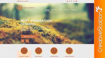 Web Design ( #Photoshop CS5 ) | CreativeStation