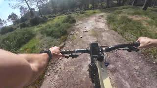 Mtb Ride Trail Monte Da Curota.