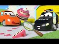 รถตำรวจสำหรับเด็ก  🚒 เค้กของแครี่หายไปไหน? 🚨 การ์ตูนรถตำรวจและรถดับเพลิงสำหรับเด็ก Cartoon for Kids