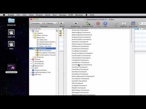 X-Code Tutorial - How to play a video (iOS 4 - Part 1)