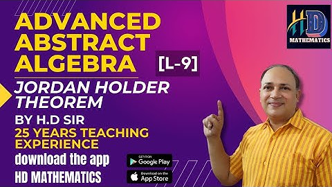 #maths //#mscmathematics//#bscmaths//advanced abstract algebra L9  // Jordan holder theorem  proof