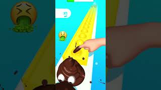 Pop Run 3d🤯 Satisfying Android || best mobile games #shorts #games#cartoon #poprun3d