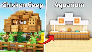 Minecraft 5+ Simple Pet Houses!