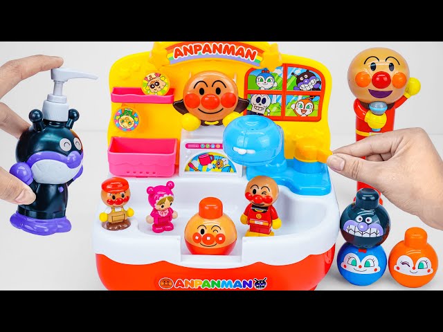 92 Minutes Satisfying with Unboxing Fun Anpanman Bath Toy Set Collection ASMR 💦
