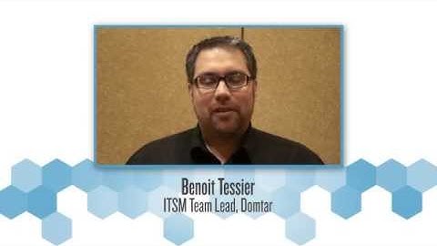 EasyVista Customer Testimonial - Benoit Tessier, Domtar