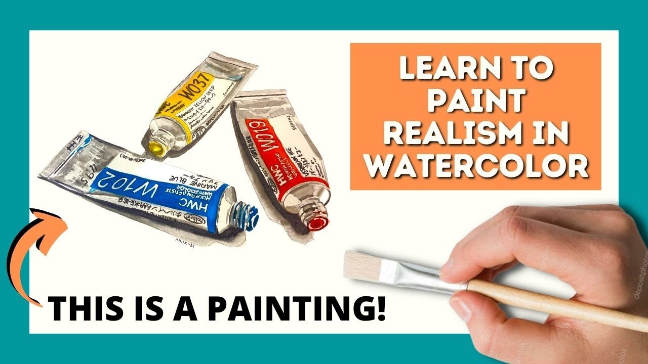 Painting On Watercolor Canvas – Landscape Demo 