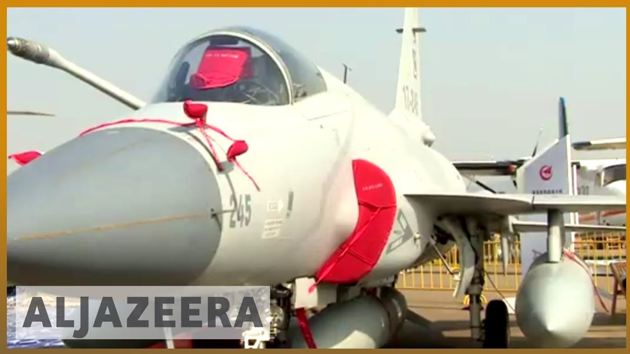 🇨🇳 عرض جوي صيني للقوة العسكرية | الجزيرة الإنجليزية