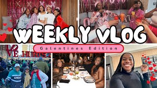 Weekly Vlog: Galentines Brunch, Philadelphia Eagles Super Bowl 2025 Parade, Valentines Dinner