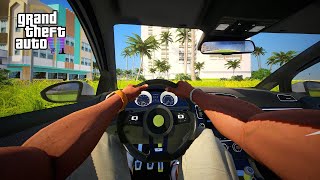 GTA 6 Gameplay leak Graphics Vice City Map POV Gameplay - New Feature Gear Animation [GTA 5 PC MODS]