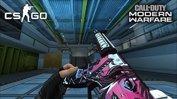 [CS1.6 Xash3D] CSGO M4A4 X MW19 Animation