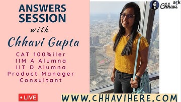 Answer Session #78 - Tips from 100%iler, IITD, IIMA Alum