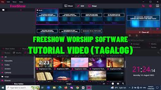 FreeShow Worship Software Tutorial (Tagalog) | How To Use FreeShow screenshot 2
