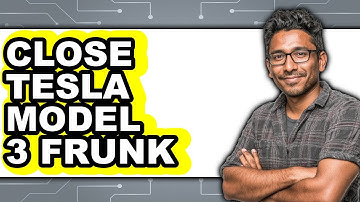 How To Close Tesla Model 3 Frunk - Step By Step