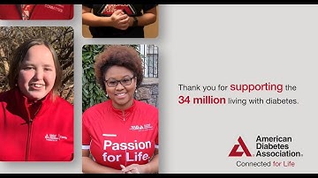 Thank You from the American Diabetes Association